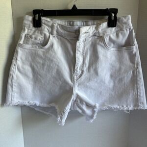 Lola Jeans Liana-WHT high-rise jeans shorts Size‎ 31 Preowned